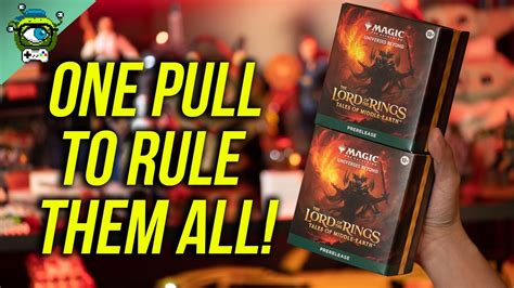 Test your skills in the Magic: Lord of the Rings prerelease tournament
